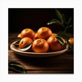 Tangerines 2 Canvas Print