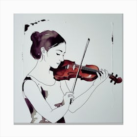 Violinist 1 Canvas Print