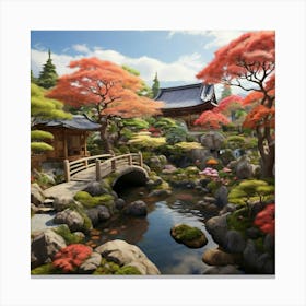 Japanese Garden Canvas Print