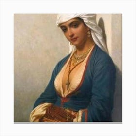 Turkish Woman Canvas Print