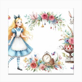 Alice in Wonderland 1 Canvas Print