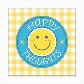 Happy Thoughts Canvas Print