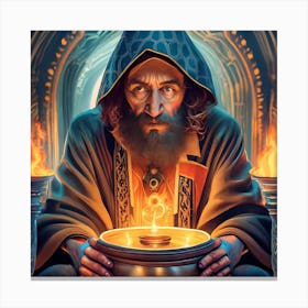Wizard Of Olympus Canvas Print