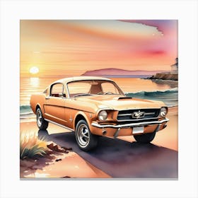 Car Art 77 Canvas Print