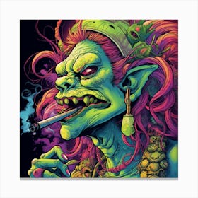 Sexy Ghoul Canvas Print