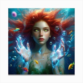 Little Mermaid 2 Canvas Print