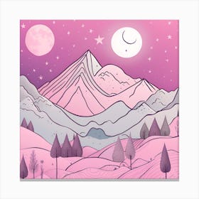 Moonlight Serenity Canvas Print