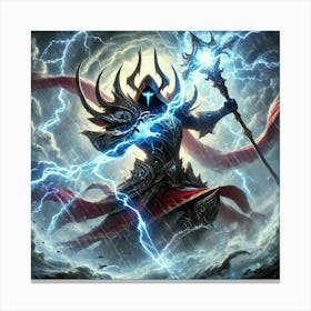 Warden Aethon Tempest Fury Canvas Print