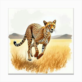 Cheetah Canvas Print