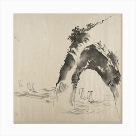 Album Of Sketches (1760–1849) Painting, Katsushika Hokusai Canvas Print