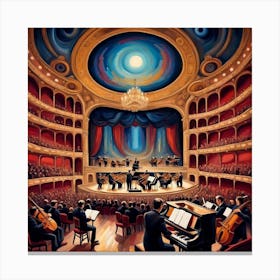 Opera Hall Canvas Print