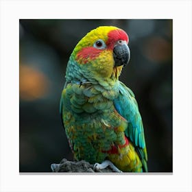 Colorful Parrot 7 Canvas Print