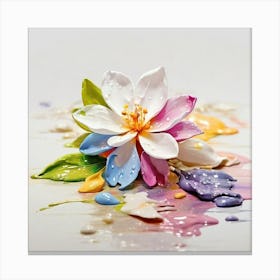 Jasmine Flower Canvas Print