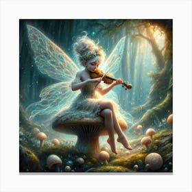 Fairy Violin 2 Canvas Print