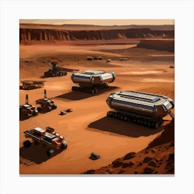 Mars Rover Canvas Print