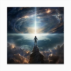 Mankind Breaking Through The Firmament #5 - Juangisme Canvas Print