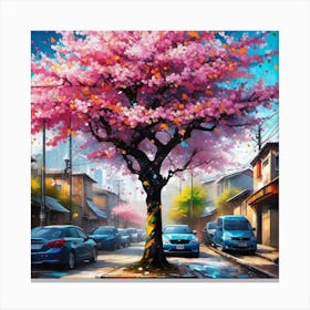 Cherry Blossom Tree 23 Canvas Print