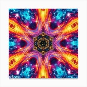 Star Mandala Canvas Print