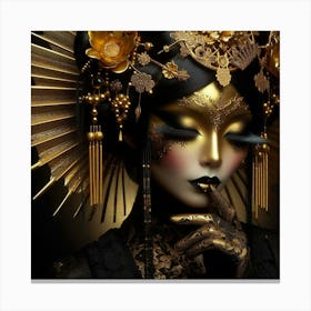 Chinese Beauty 1 Canvas Print