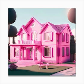 Barbie Dream House (284) Canvas Print