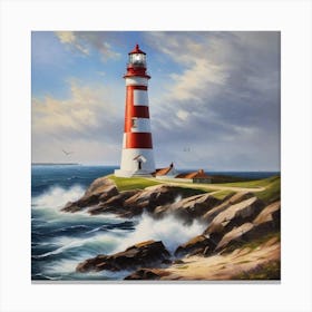 Lighthouse 8 Canvas Print