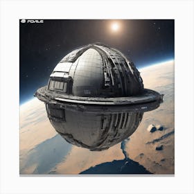 Spaceship 88 Canvas Print