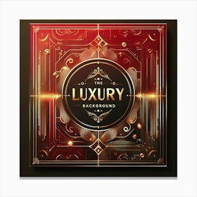 Luxury Background Canvas Print