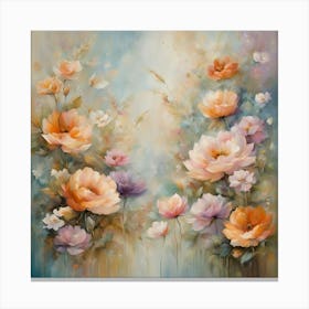 Blooming Flowers Canvas Print