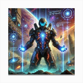 Rift Sentinel Drayka Defensive Expertise Canvas Print