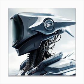 Futuristic Robot 1 Canvas Print