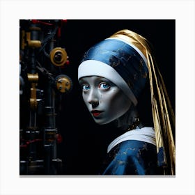 Girl With A Pearl Earring Canvas Print