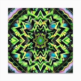 Psychedelic Mandala 26 Canvas Print