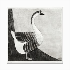 Goose (1916), Samuel Jessurun Canvas Print