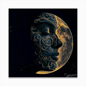 Lunar Astro - Eclipse Time Canvas Print