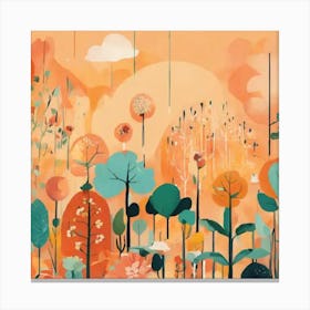 Garden In The Sky Canvas Print