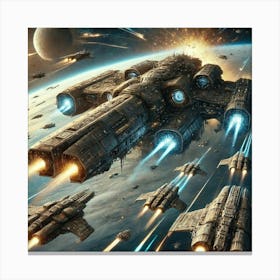 Void Citadel Role Converted Canvas Print