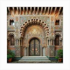 Doorway Of The Palace52 Canvas Print