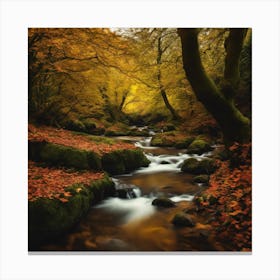 Autumn In The Woods 2 Canvas Print