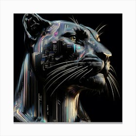 Wild Animal Illustration 201 Canvas Print