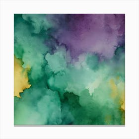 Abstract Watercolor Painting 13 Canvas Print