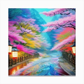 Cherry Blossoms 5 Canvas Print