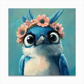 Bluebird Canvas Print