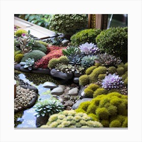 Miniature Garden Canvas Print