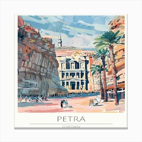 Petra Jordan Canvas Print