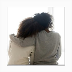 Hugging Stock Videos & Royalty-Free Footage Canvas Print