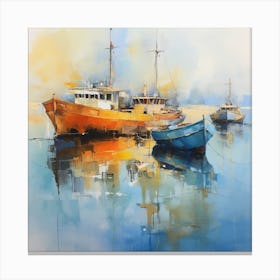 Boats Canvas Print