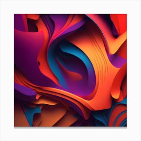 Abstract Abstract Art Canvas Print