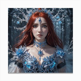 Snow Fairy Canvas Print