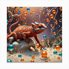 Chameleon Canvas Print