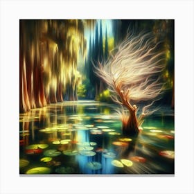 Lily Pond 1 Canvas Print